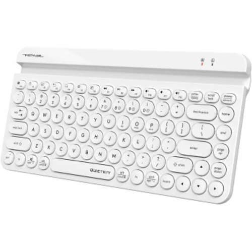 Клавиатура A4Tech Fstyler FBK30 белый USB беспроводная BT/Radio slim Multimedia (FBK30 WHITE) Клавиатура A4Tech Fstyler FBK30 белый USB беспроводная BT/Radio slim Multimedia (FBK30 WHITE)